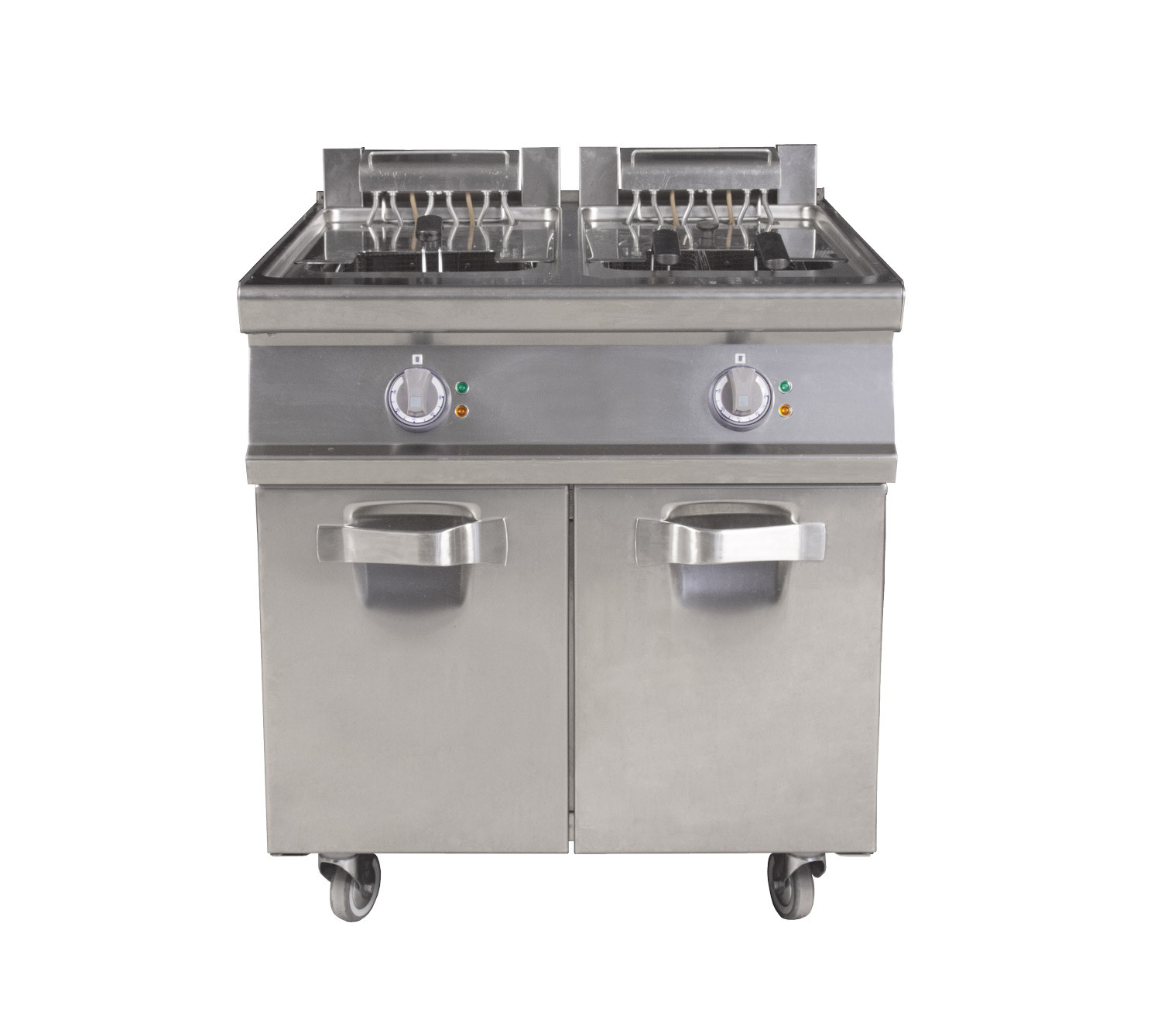 Noleggio materiale da cucina, friggitrici doppie