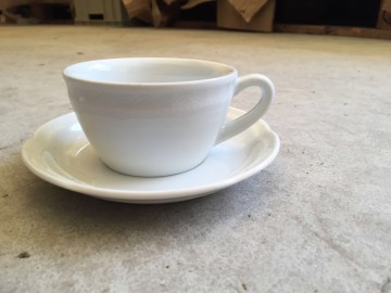 Tazza thè con decoro