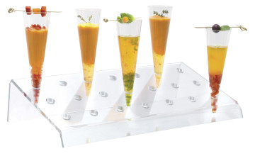 Display per bicchierini conici