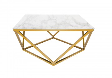 Tavolo quadrato White Marble