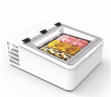 vetrina gelato da banco