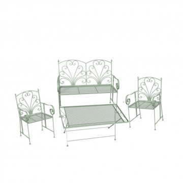 Salotto liberty verde