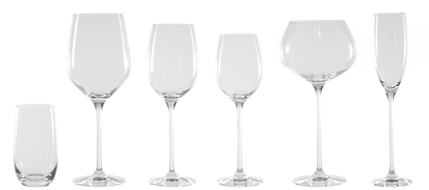 Serie di bicchieri modello  Elegant