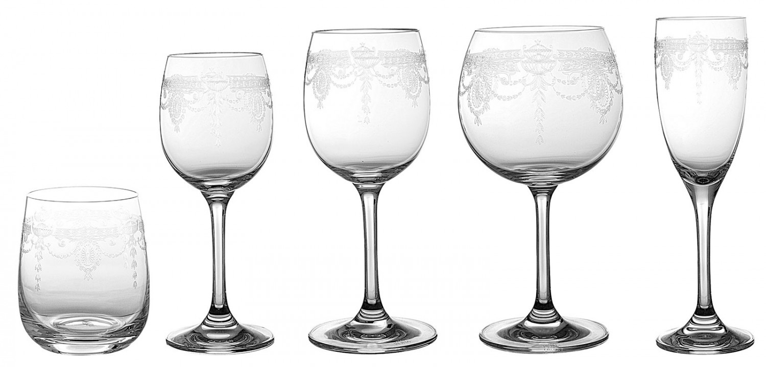 Serie di bicchieri modello Molata