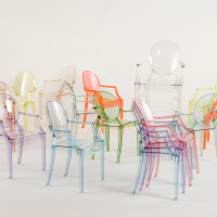 Sedie mod. Kartell Lou Lou Ghost per Bambini