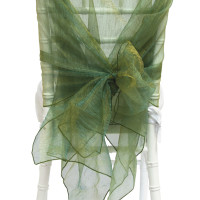 Foulard per sedia in organza