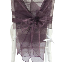 Foulard per sedia in organza