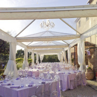 Gazebo mod. Cristal trasparente