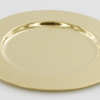 Piattini mod. cardinale oro