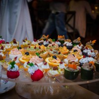 Alzata dolci \ canapè in plexiglas