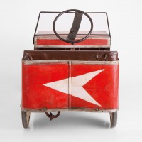 Macchinine a pedali rosse vintage