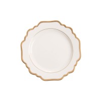 Serie Royal bianco filo oro