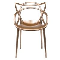 Sedia Philippe Starck modello Masters color bronzo