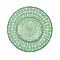 Piatto pane Fern verde by Swarovski