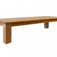 Tavolo in legno massello basso