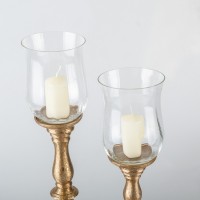 Candelabro oro mod glamour