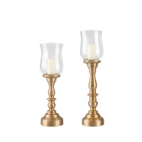 Candelabro oro mod glamour