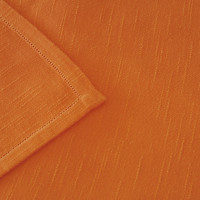 Tovaglie in lino color Arancio