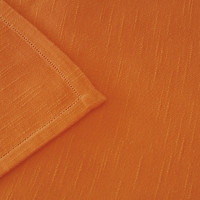 Tovaglie in lino color Arancio