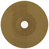 Sottopiatto Tresor marron