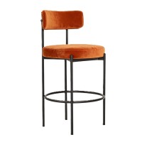 Sgabello jazz in ferro nero