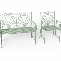 Salotto liberty verde