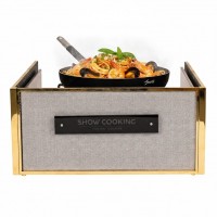 Cover per showcooking oro